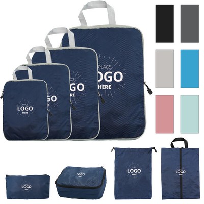 Travel 8 Set Compression Packing Cubes