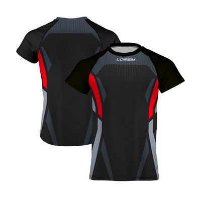 Men's Compression Gym Workout Shirt (Full Color)