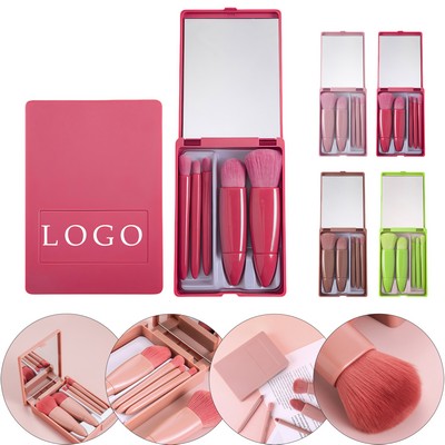 5-Piece Mini Travel Makeup Brush Set