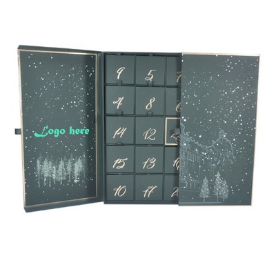 MOQ 200pcs Custom Christmas Advent Calendar