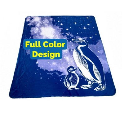 39" x 59" Full Color Premium Blanket