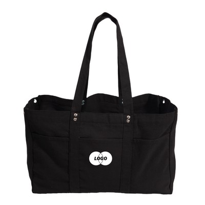 Canvas Utility Tote Bag