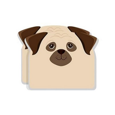30 Sheets Custom Paper Cute Dog Notepad Note Book