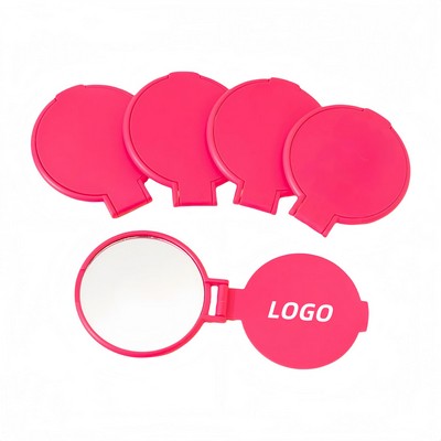 Portable Folding Single Sided Cosmetic Mirror