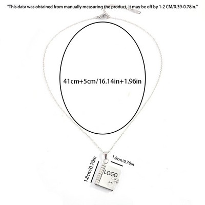 Metal Love Letter Necklace