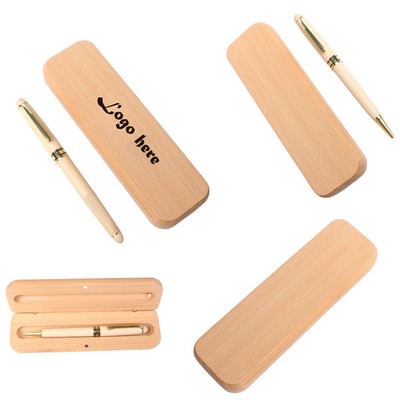 Wood Ballpoint Pen Set