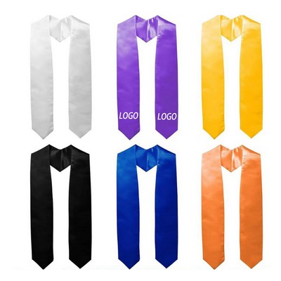 72" L X 5" W Adult Graduation Stole 50pcs