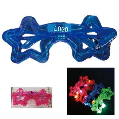 Led Star Glow Glasses With Flashing Lights