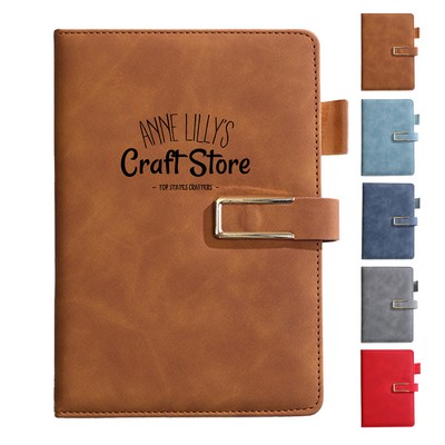 Lockable Vintage-inspired Notebook