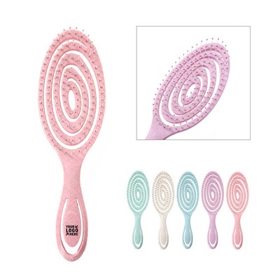 Wheat Straw Massage Hair Comb