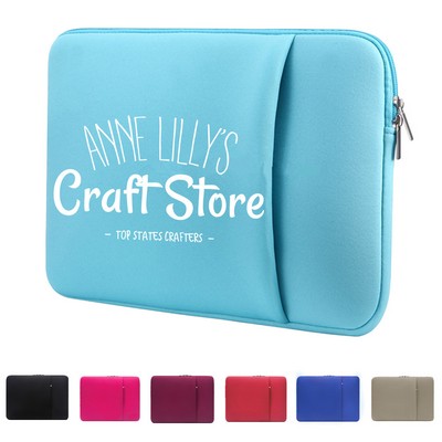 14" Laptop Sleeve with Side Pocket