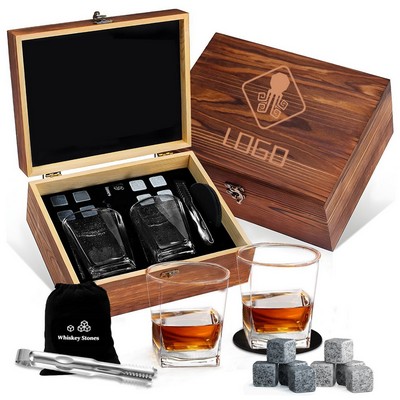 12-Piece Whiskey Roller Glass Set