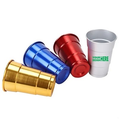 16oz Recyclable Aluminum Party Cup(Ocean)