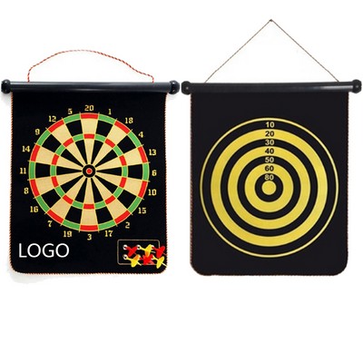 17-Inch Safety Magnetic Dart Board Game Set