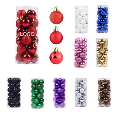 Christmas Plastic Ornament Balls