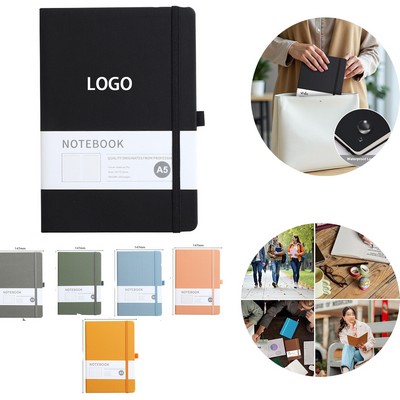 A5 College Ruled Hardcover Notebook