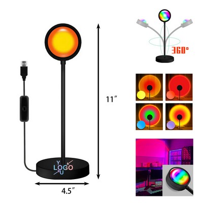 LED Sunset Light Projector