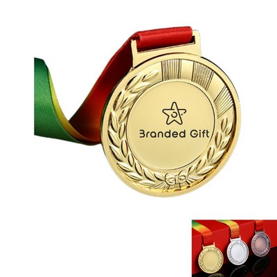 Sports Marathon Running Metal Medals Customizable