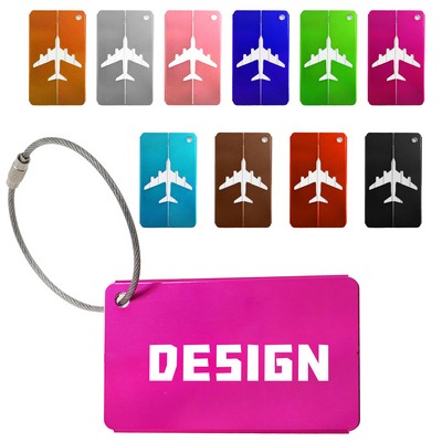 Aluminum Alloy Luggage Tag MOQ50