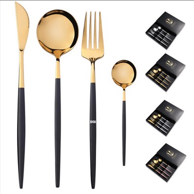Stainless Steel Knife Fork And Spoon Cutlery Flatware Set