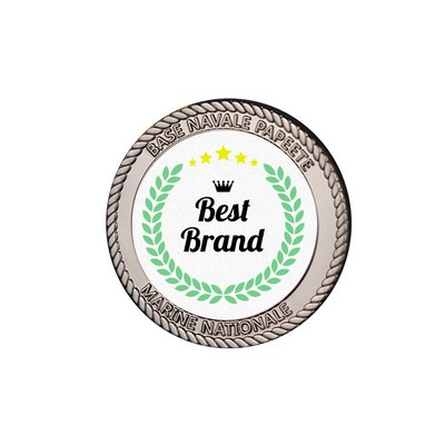 Customizable Metal Badge