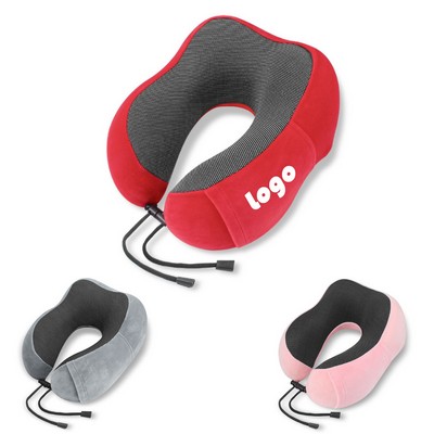U-Shaped Memory Foam Neck Pillow