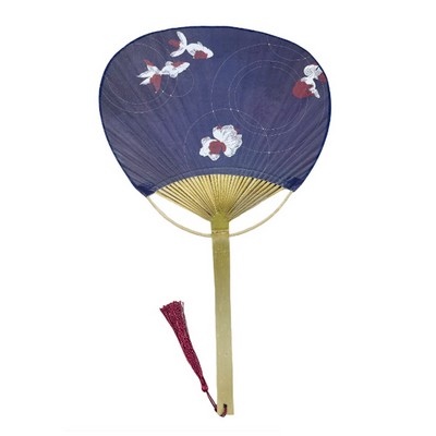 Bamboo Fan with Tassel