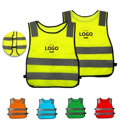 Children's Reflective Safety Vests MOQ 50 PCS