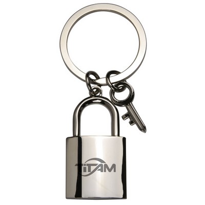 Charm Key & Lock Key Chain