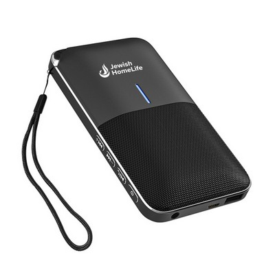5000mAh Capacity Power Bank with Speaker