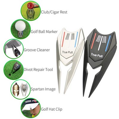 Golf Divot Fork Ball Marker