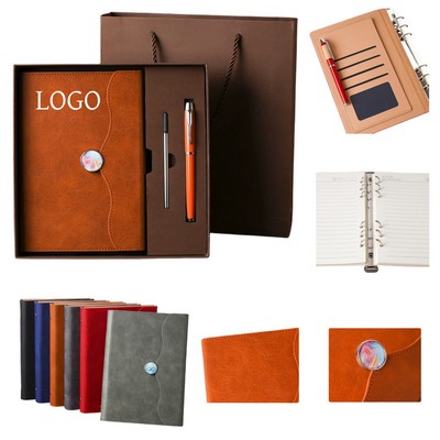 Fashionable Loose Leaf Notebook Set