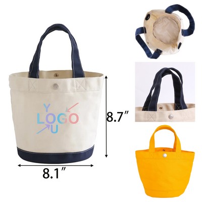 Canvas Messenger Tote