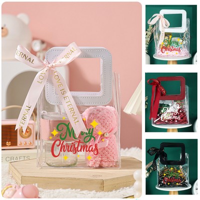 PVC Transparent Gift Bag Tote Bag