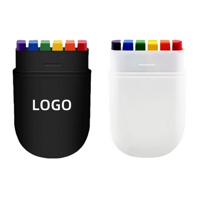 Rainbow Pride Crayon Face Paint
