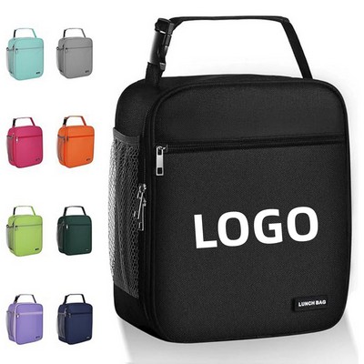 600D Oxford Fabric Handle Insulated Lunch Bag
