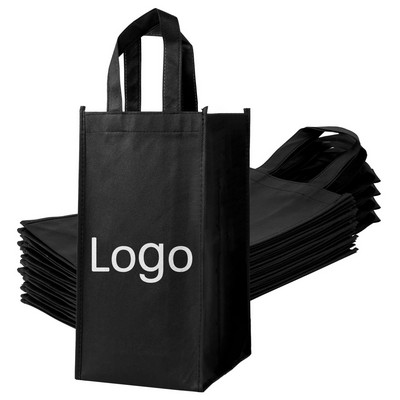 Reusable Wine Gift Bags for Weddings, Parties, & Events 3.94" L x 3.94" W x 11.82" H