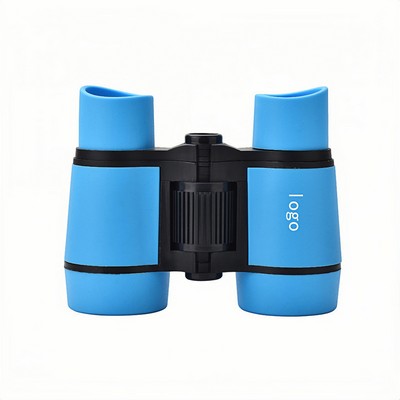 4x30 Kids Binoculars with Colorful Rubber Grip