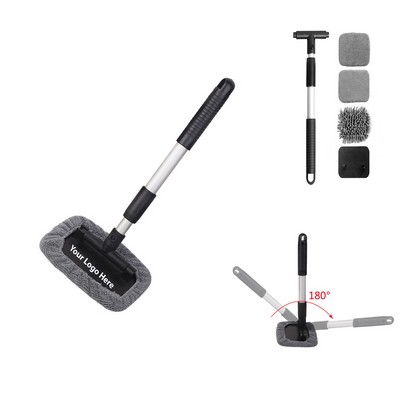 Telescopic Aluminum Handle Car Windshield Brush