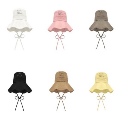 Embroidered Bucket Hat