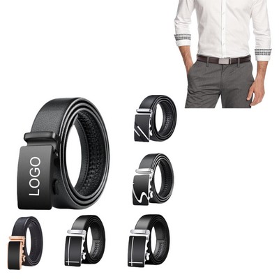 Men Fashion Genuine Leather Business Belt