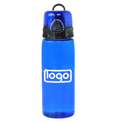 25oz Lockable Lid BPA Free Sport Water Bottle