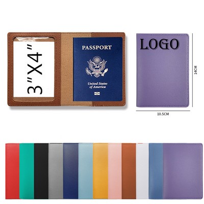 PU Leather Passport Cover