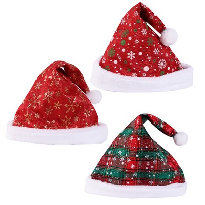 Luxury Velvet Christmas Hats for All