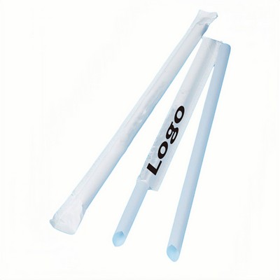 Disposable Paper Straws for Bubble Tea 100 Pack