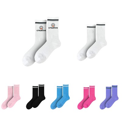 Mid-calf Athletic Socks