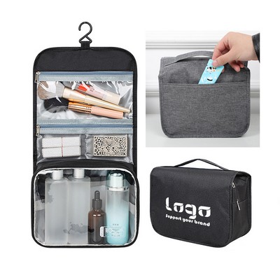 Heathered Carry All Toiletry Bag