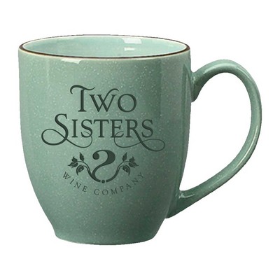 16oz. Colored Trim St. Paul Bistro Mug