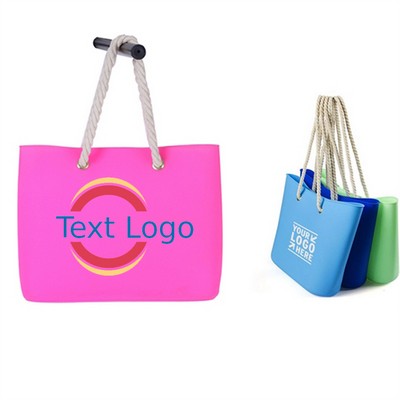 Waterproof Silicone Beach Tote