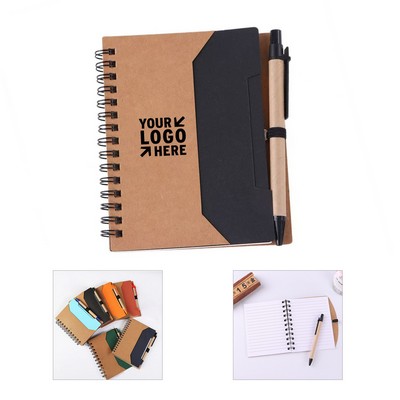 Kraft Paper Two Tone Notebook